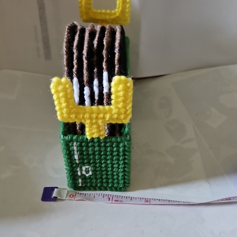 Handcrafted Football Coaster Set - Picture 5 of 6